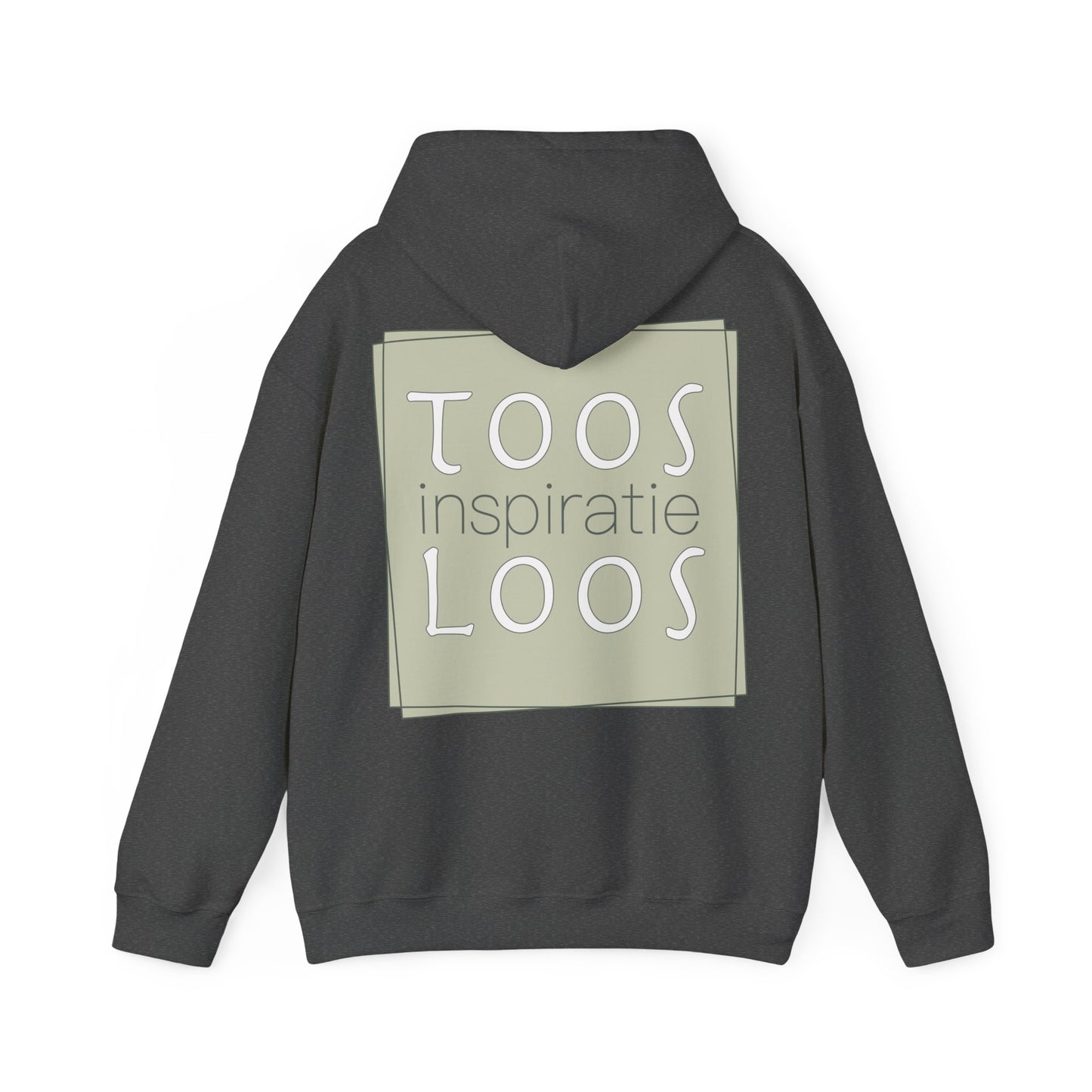 Toos Inspiratieloos Unisex Heavy Hoodie