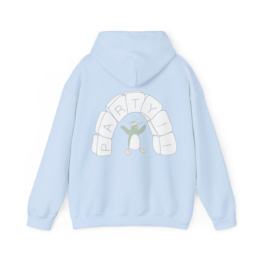 Pinguïn Party Unisex Heavy Hoodie